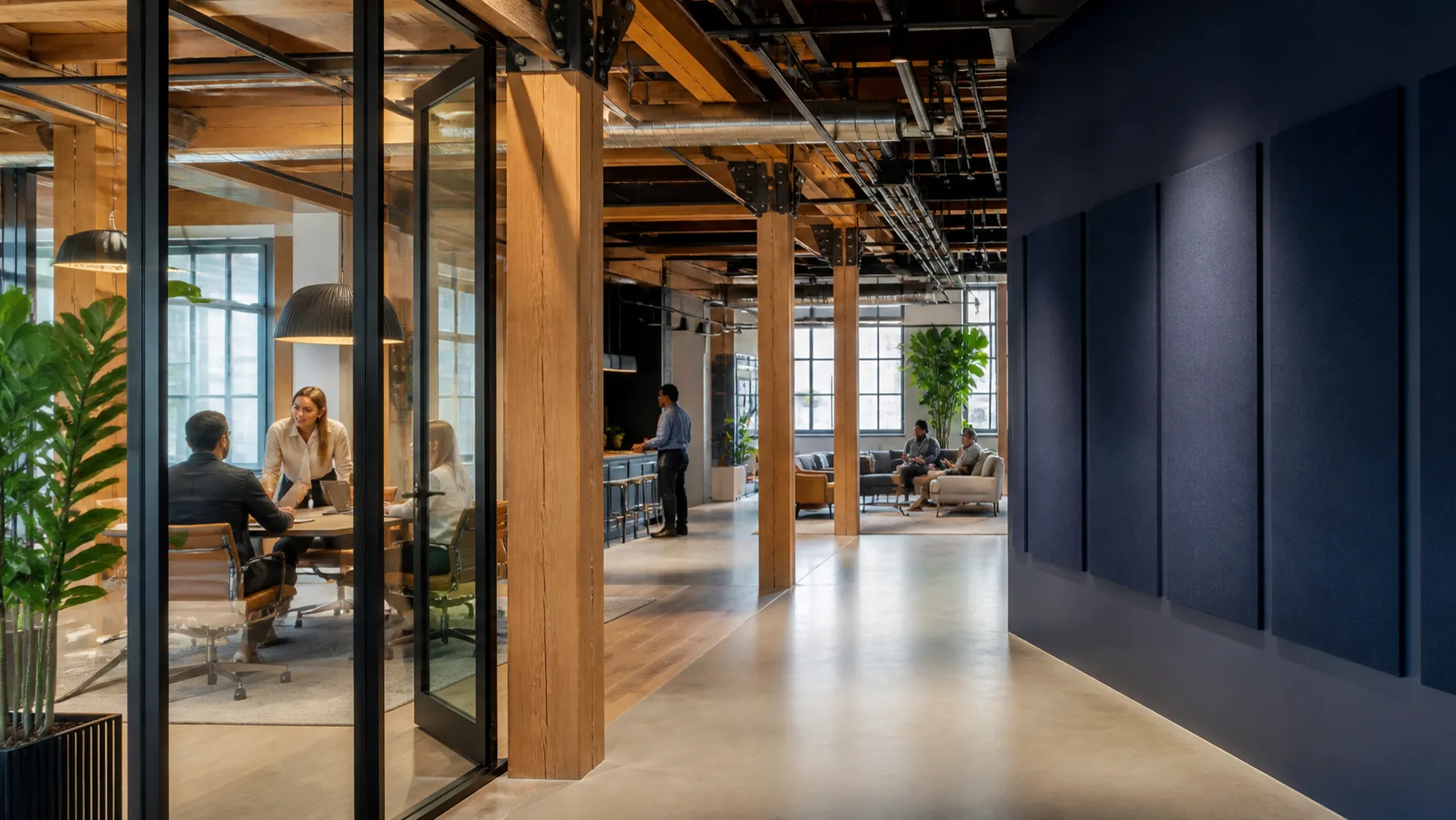 Contemporary office interior