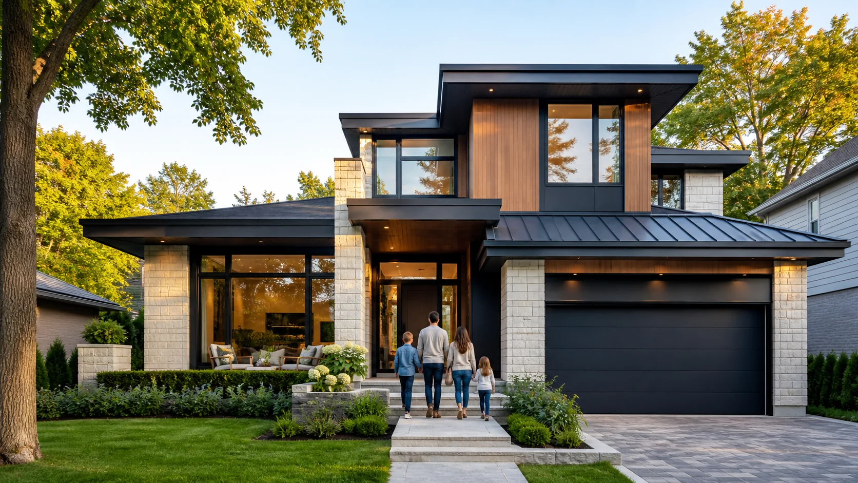 Blueline residential home